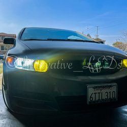 9006  LED Headlight Bulbs Low Beam Fog Light 300% Brighter 6500K Cool White Conversion Kit IP67 Waterproof 2 PCS 