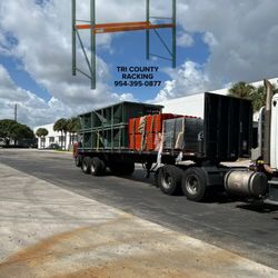 Pallet Racks Beams Uprights Wire Decks Export Forklifts 