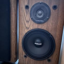 Infinity RS Bookshelf Speakers With PRV Upgrades