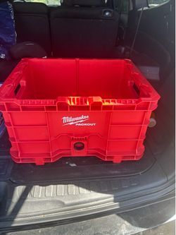 Milwaukee packout crate