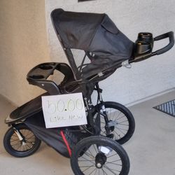 Baby trend 3 Wheel Baby Stroller, Jogger. Like New, Gently Used A few Times Only. See Pictures And Description