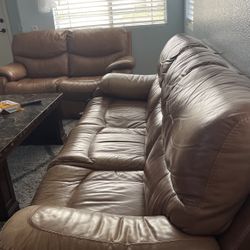 Leather Couches 