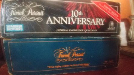 Trivial Pursuit Board Games