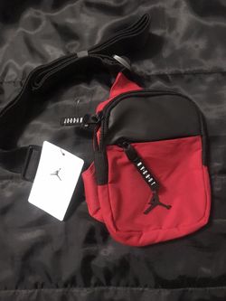 Red/ Black Jordan JumpMan Airborne Crossbody