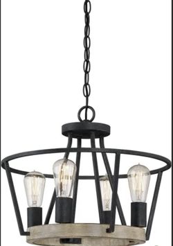 Quoizel Lighting BRT1717GK Brockton - Four Light Semi-Flush Mount - 12.25 Inches