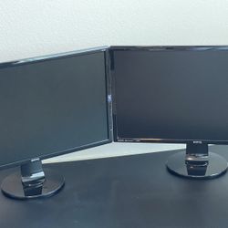 x2 BenQ GL2460-B Monitors