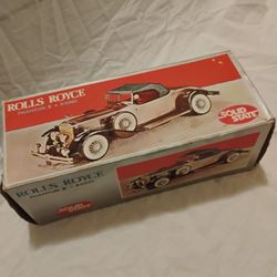 Vintage Solid State 1931 Rolls Royce Phantom II Replica Model Car Radio