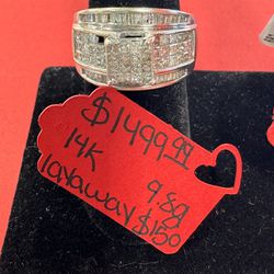 Wedding Ring Missing Stone 