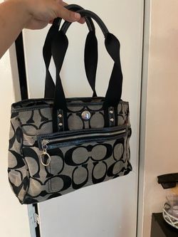 Coach Signature Canvas Tote Bag