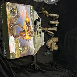 Halo Mantis Set And Helicopter Toy