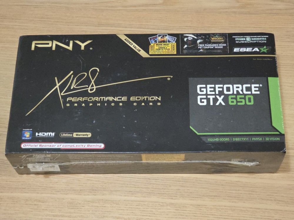 PNY GTX 650 XLR8 Performance Edition NVIDIA GPU