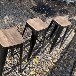 Honeybloom Westfield Counter Stool, Black