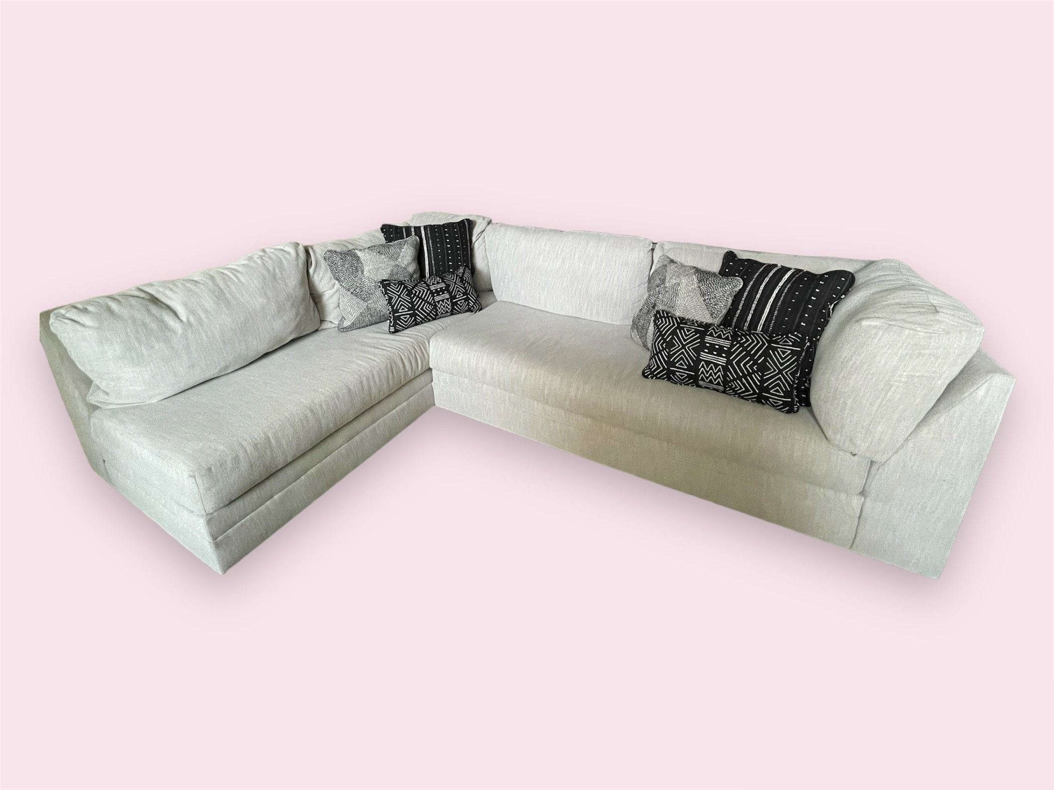 2-Piece Sectional Couch
