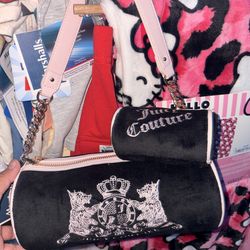 Juicy couture scottie barrel bag