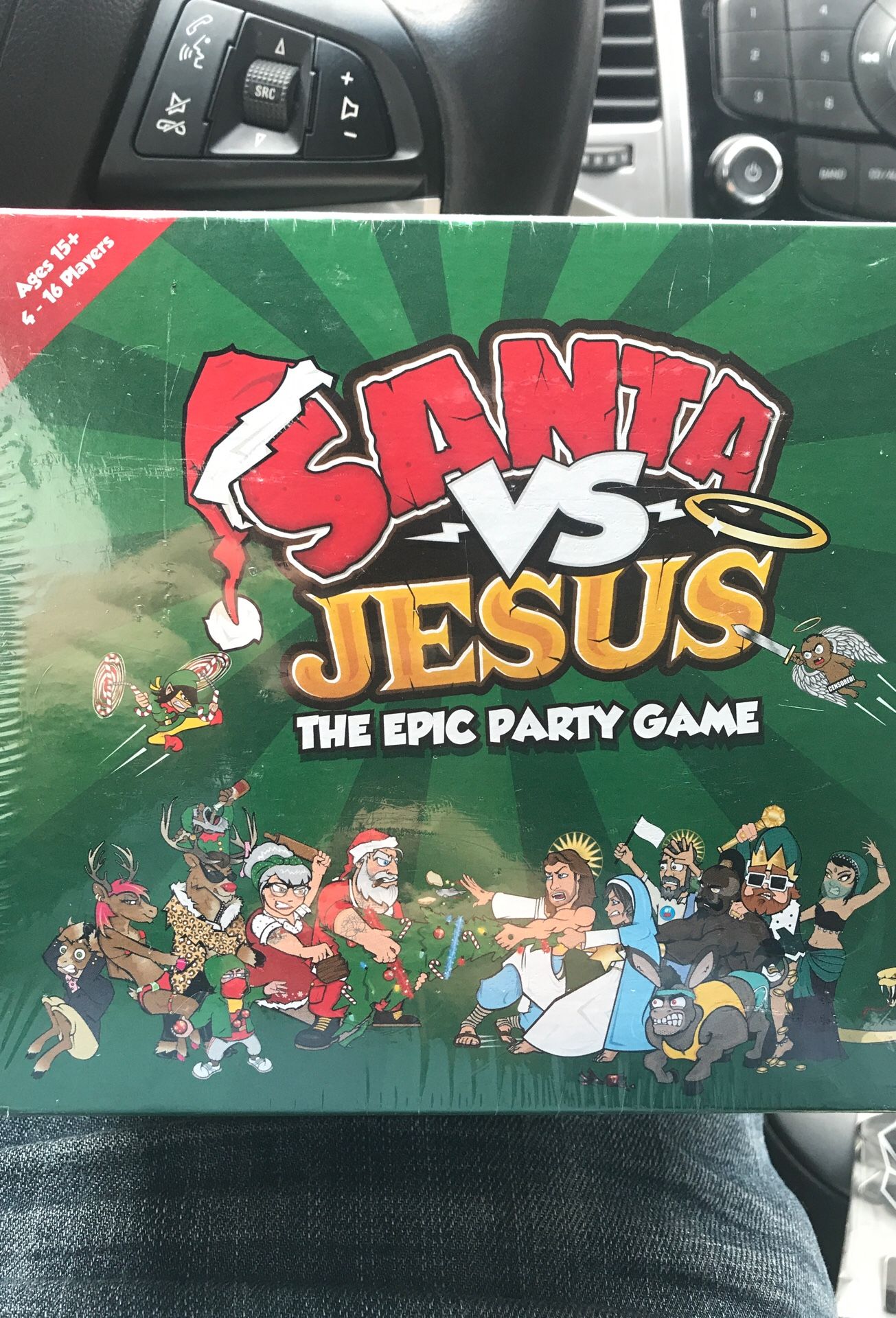 SANTA VS JESUS PARTY GAME