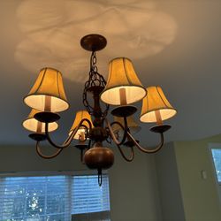 Vintage Chandelier Works Perfect 