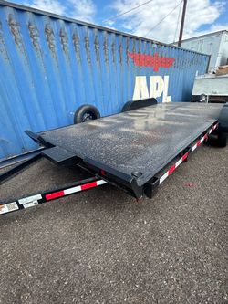 Brand new 2027 18ft utility trailer with ramps