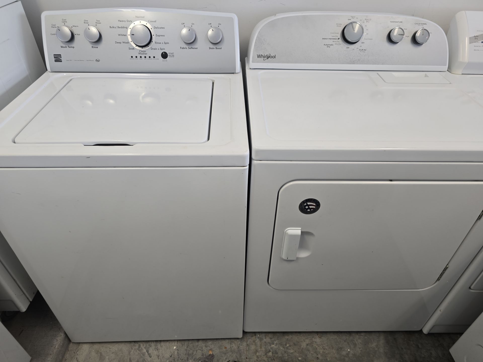 Washer And Dryer Set