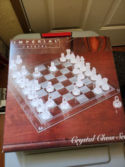 Chess Set CRYSTAL-NEW