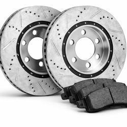 Front Brake Rotors + Pads Set – Performance Upgrade
