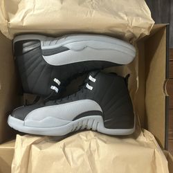 Jordan 12.  Black And Gray (Barons)
