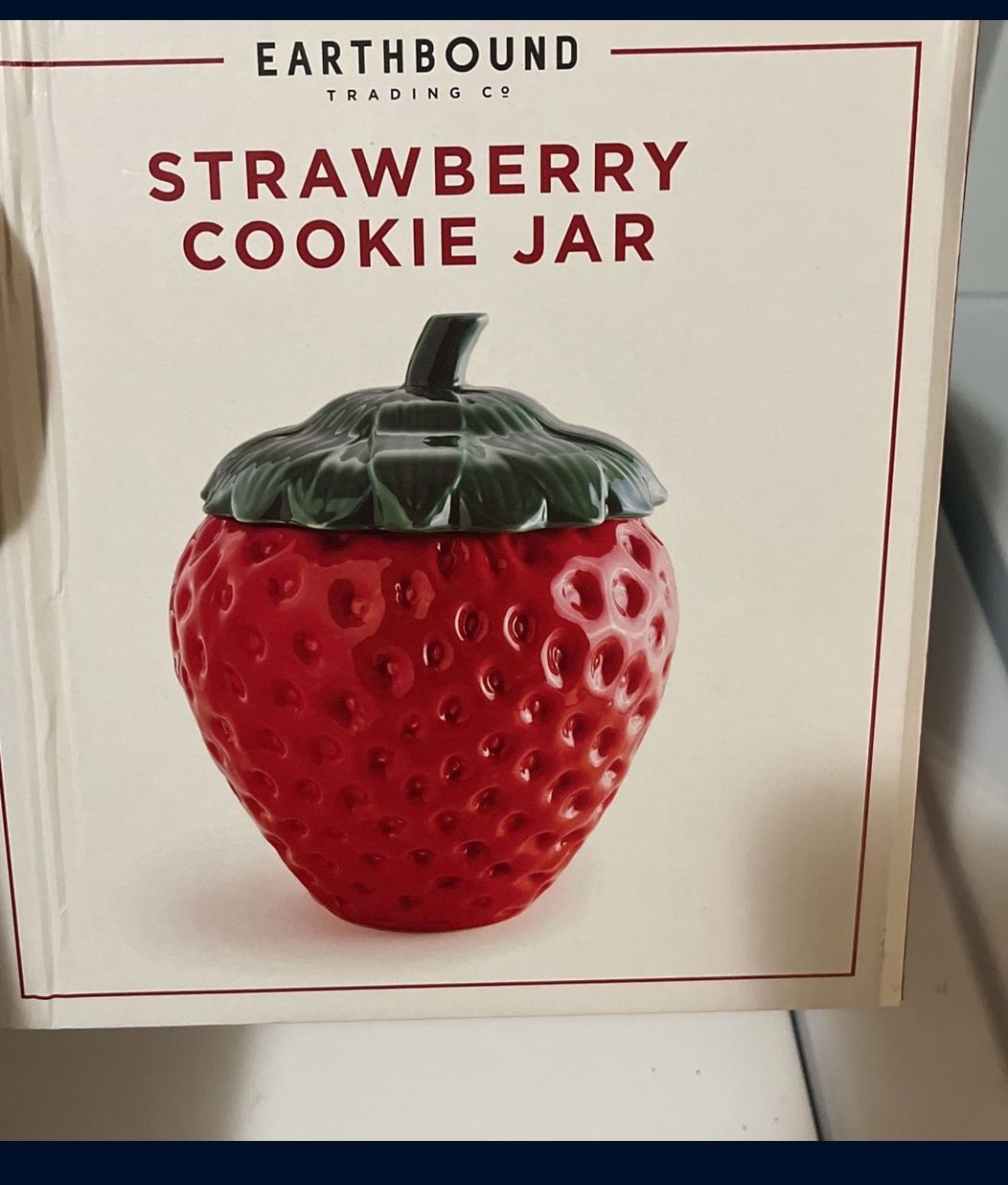 Strawberry Cookie Jar