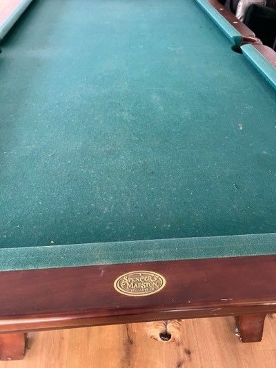 Free 8' Slate Billiards Table