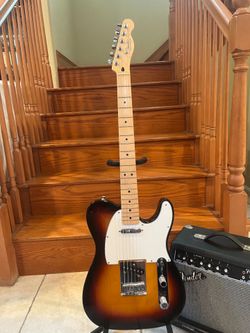 Fender MIM Telecaster (Upgrade/Mint) w/ Fender Amp