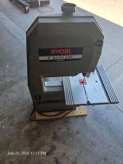 Drill press and bandsaw