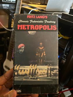 Fritz Lang's Metropolis VHS Tape