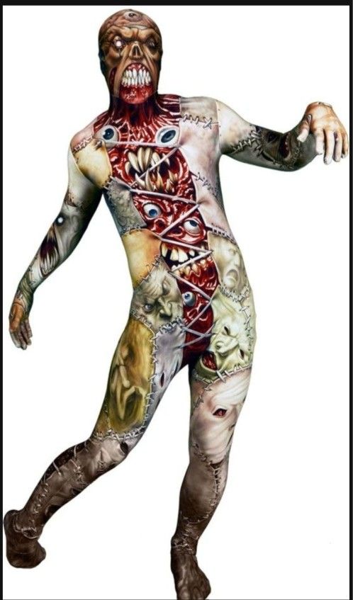 Morphsuits unisex-adult Monster Facelift Skinsuit