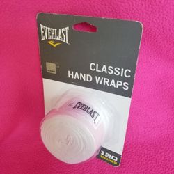 NEW Everlast Boxing Hand Wraps( SEE  ALL PICS FOR MEASURES & CONDITION PLEASE  )
