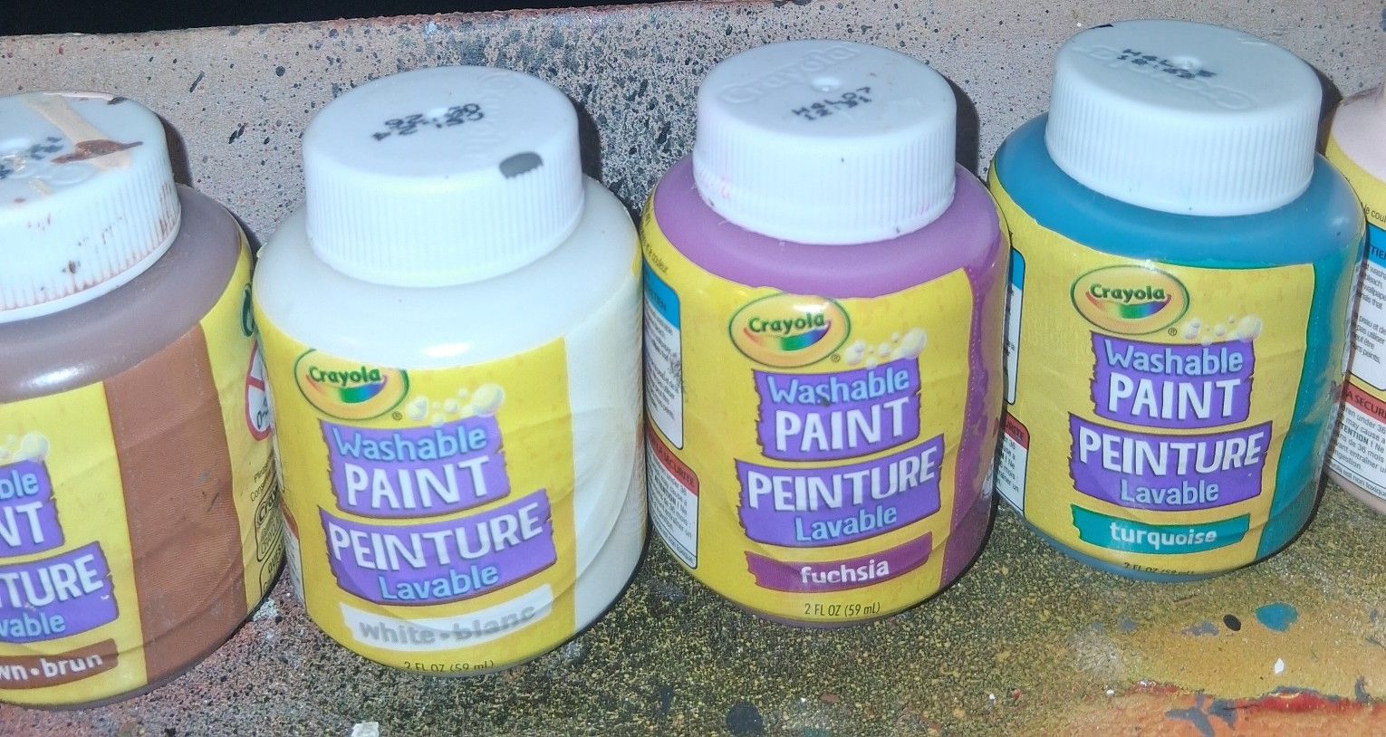 Washable Paint 7 Bottles By Crayola