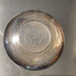 Birth Of Republic Of China Silver Dish