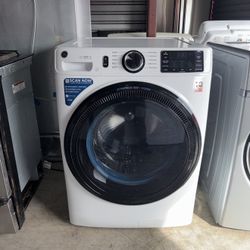 White GE Washer