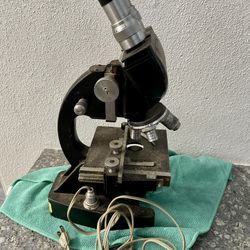 Vintage Unitron BMLU 49420 lab microscope for parts 