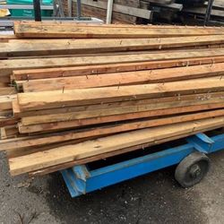 2x4 Reclaimed Lumber w/Nails $.25/ft