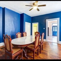 Marble Dining Table Set & 2 Side Chairs!