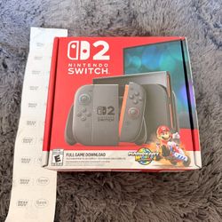 *Nintendo Switch 2 Mario Cart Edition* NEW IN BOX + Best Buy 2 Year Total Tech Warranty & Receipt