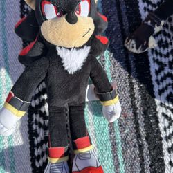 Shadow The Hedgehog Stuff Animal From Sonic The Hedgehog Movie 3