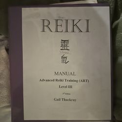 Reiki Level 3 Advanced Training Manual