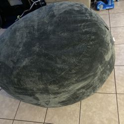Dark Grey Jumbo Bean Bag Super Comfy