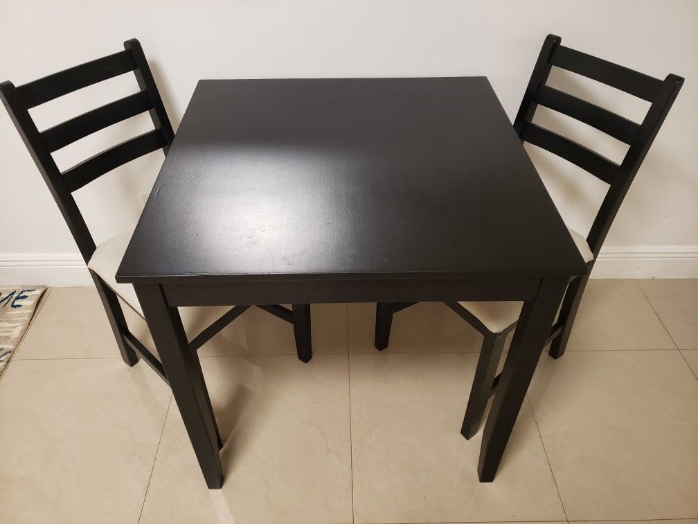 Small table and chairs