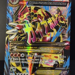 Primal Groudon EX 151/160 XY Primal Clash Full Art Holo Pokemon