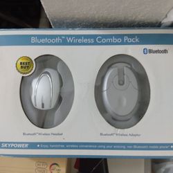 BRAND NEW - WIRELESS BLUETOOTH COMBO PACK $25.