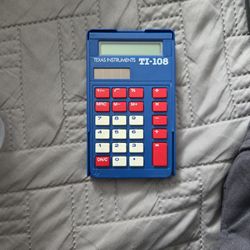 Texas Instrument TI-108 Calculator 