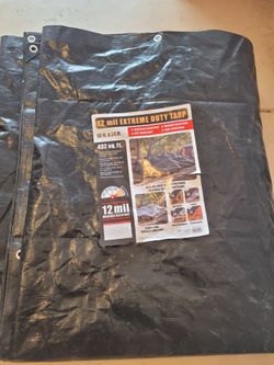 Tarp 18 x 24 12 mil extreme duty
