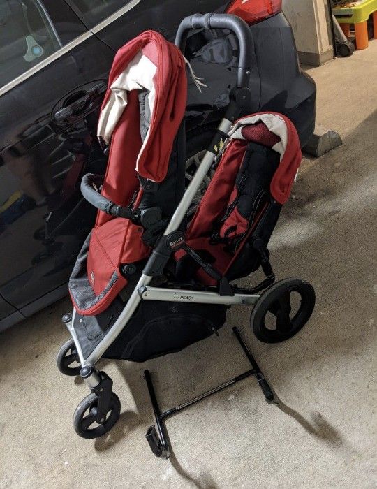 Britax B Ready Stroller w/ Rumble Seat & Car Seat Attachment