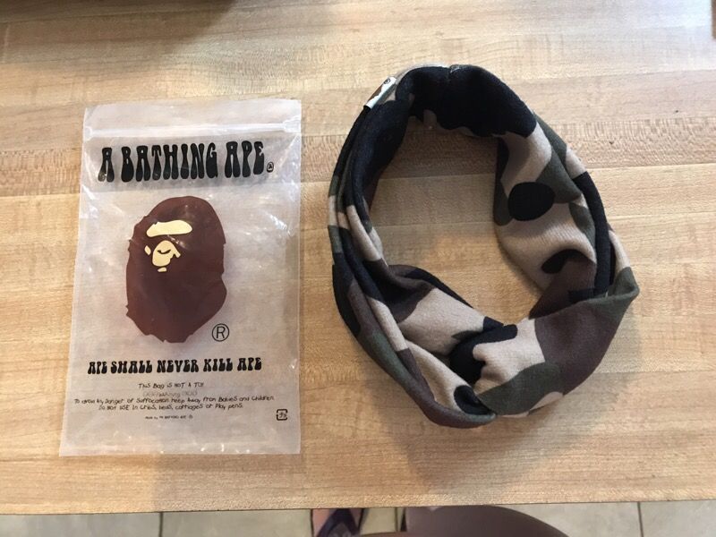 Bape Camo headband