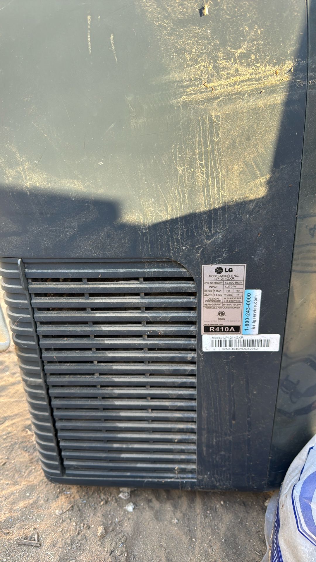 LG AC Unit 120v